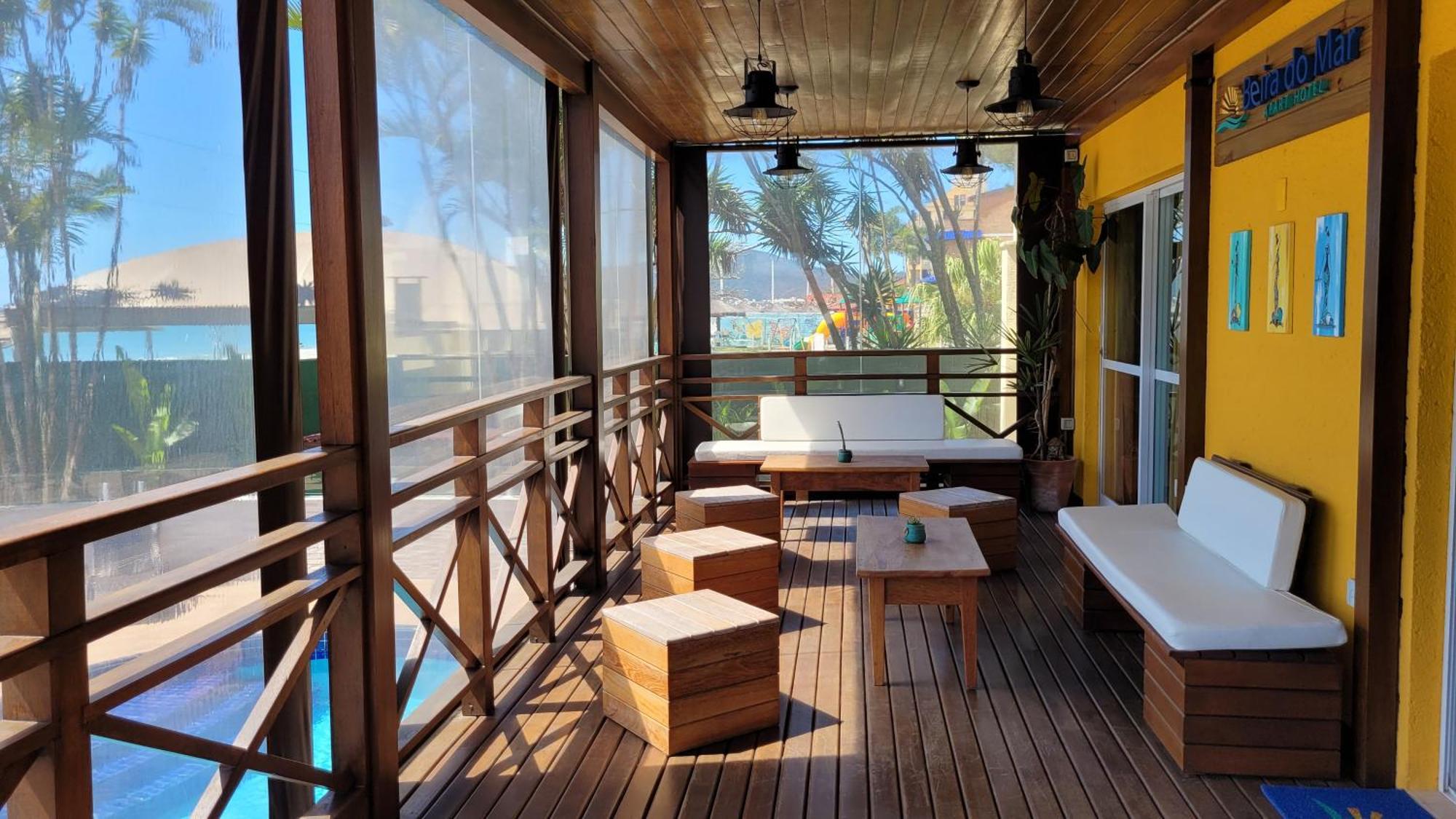 Apart Hotel Beira Do Mar Florianopolis Luaran gambar